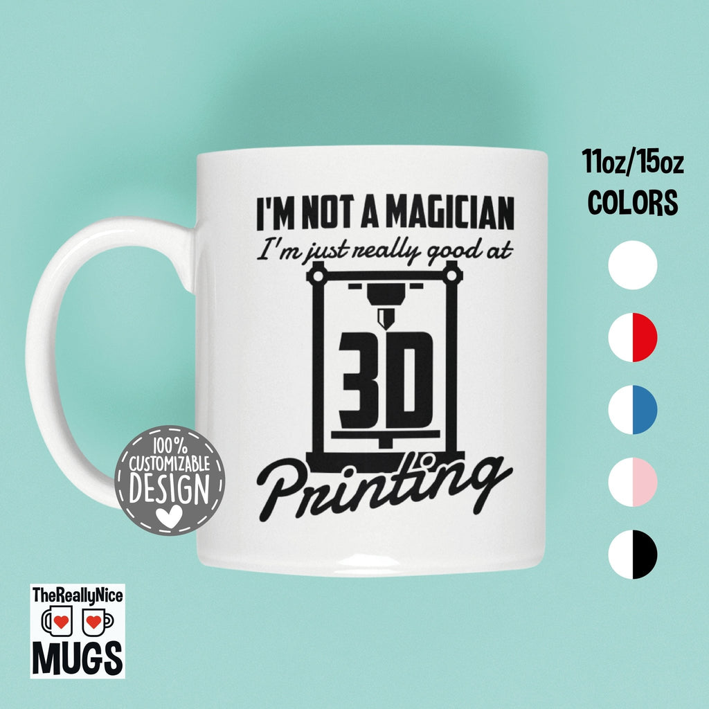 3D Printer Owner Mug | 3D Printer Gift, Good At 3D Printing, 3D Printer Tea Mug, 3D Printing Gift, Print Lover, 3D Print Lover Coffee Mug - TheReallyNiceStuff