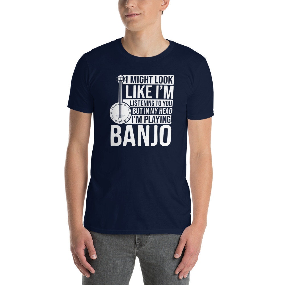 Banjo Player T-Shirt | Banjoist Gift, Musician Shirt, Music Teacher Shirt, Banjo Lover Tee, Banjo Picker, Banjoer Outfit, Unisex