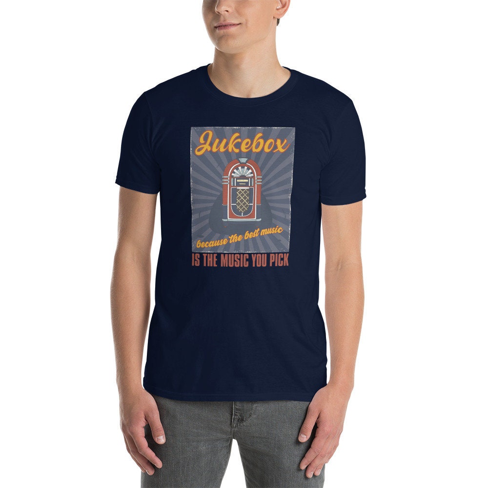 Classic Jukebox T-Shirt | Music Lover Gift, Jukebox Enthusiasts, Vinyl Shirt, Unisex