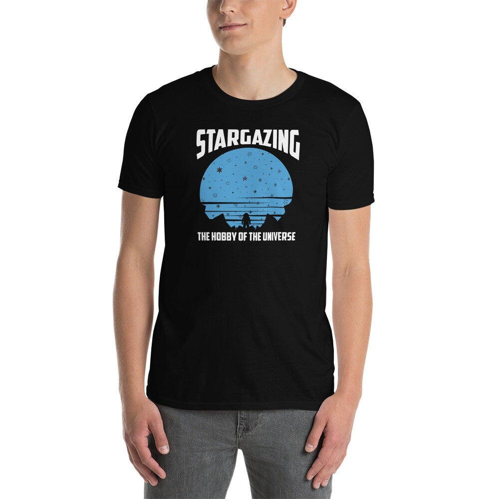 Stargazer T-Shirt | Astronomy Shirt, Solar System Shirt, Astronomy Shirt, Astronomer Gift, Space Shirt, Stargazing Gift, Unisex