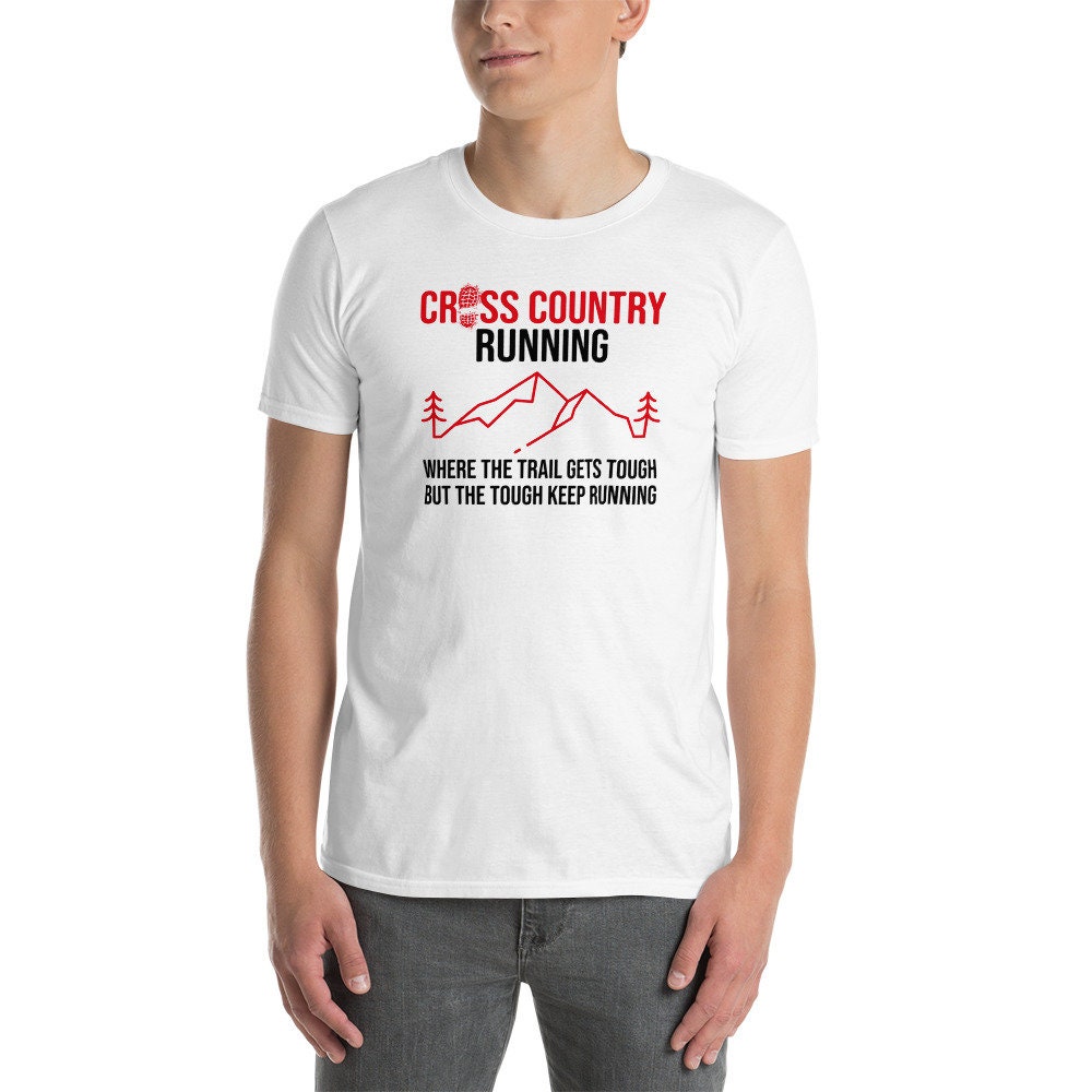 Cross Country Running T-Shirt | XC Runner Shirt, Trail Runner Gift, Running Team Apparel, Marathon Shirt, Unisex