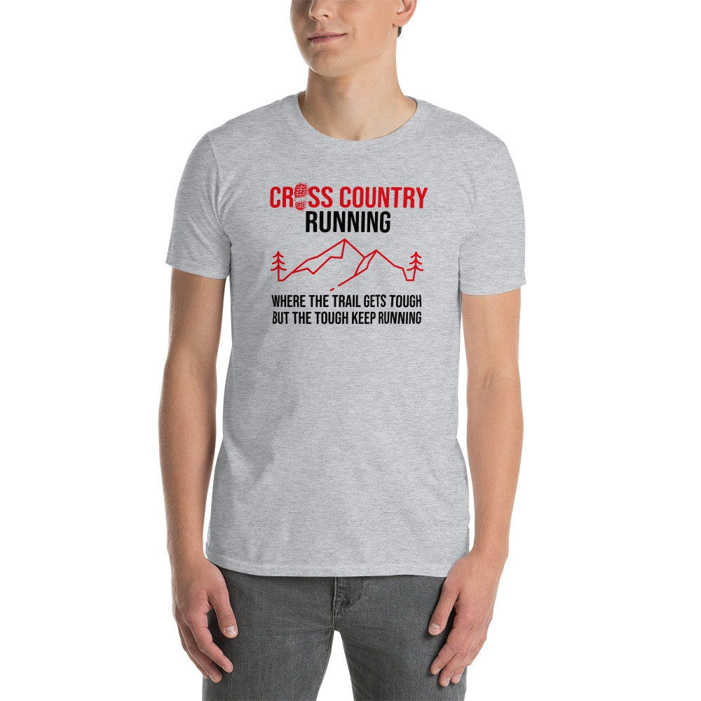 Cross Country Running T-Shirt | XC Runner Shirt, Trail Runner Gift, Running Team Apparel, Marathon Shirt, Unisex