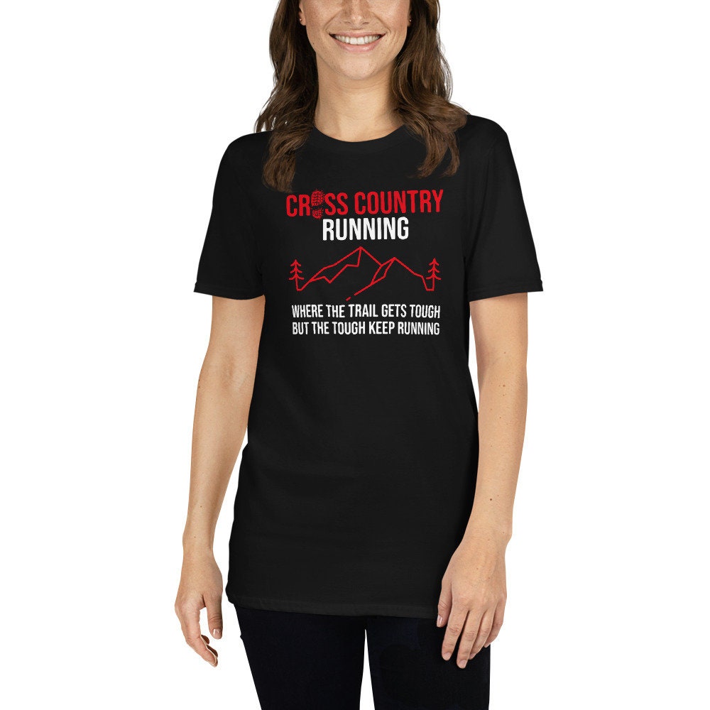 Cross Country Running T-Shirt | XC Runner Shirt, Trail Runner Gift, Running Team Apparel, Marathon Shirt, Unisex