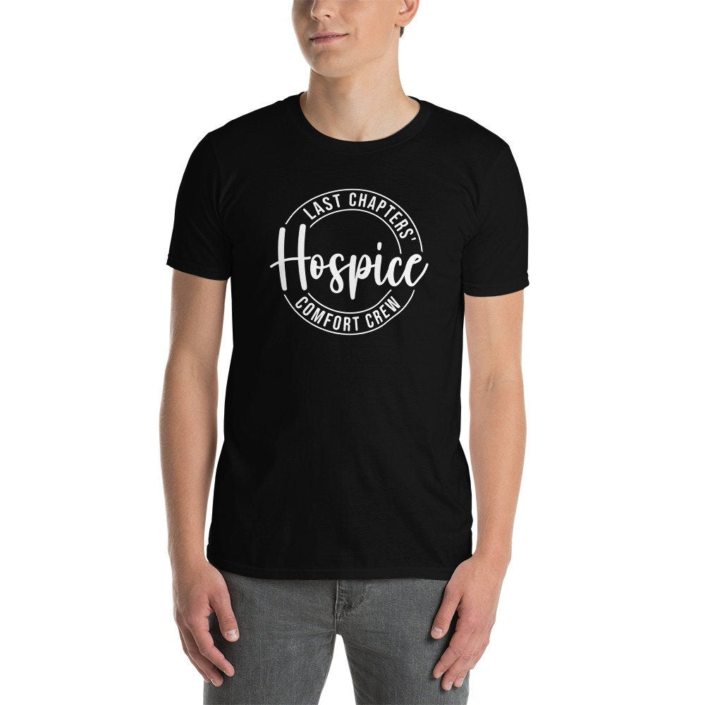 Last Chapters&#39; Comfort Crew T-Shirt | Hospice Care Nurse Shirt, End-of-Life Care Shirt, Palliative Care Outfit, Hospice Aid Gift, Unisex