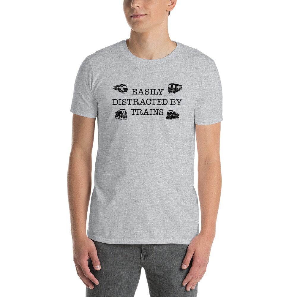 Trainspotter T-Shirt | Train Lover Gift, Trainspotting Shirt, Model Train Collector Tee, Unisex