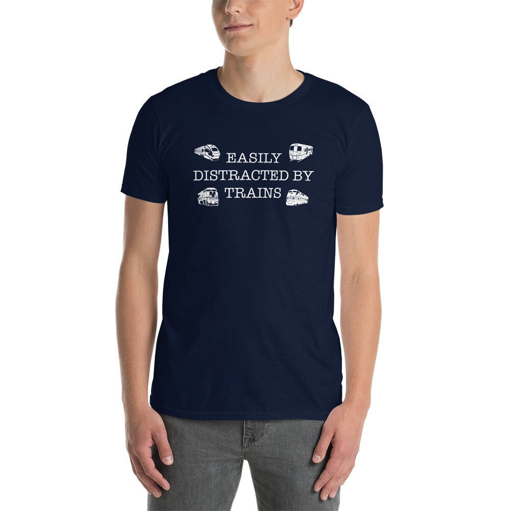 Trainspotter T-Shirt | Train Lover Gift, Trainspotting Shirt, Model Train Collector Tee, Unisex