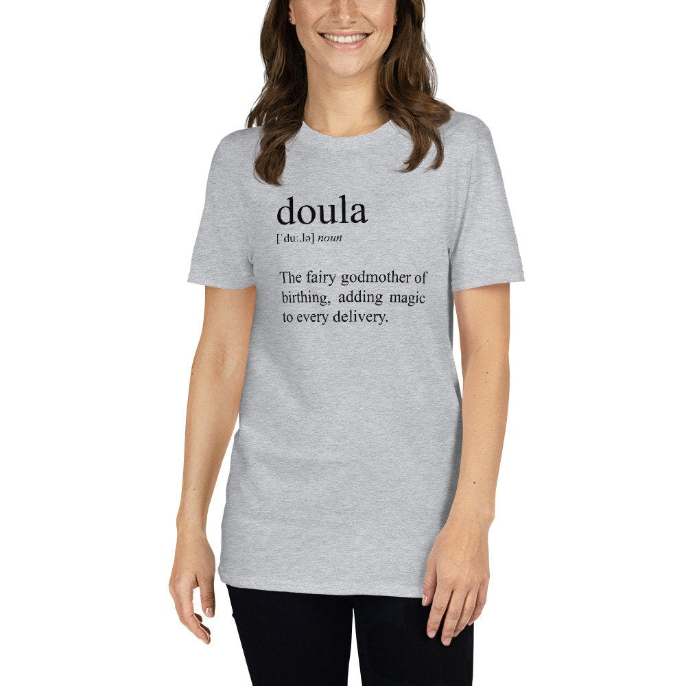 Doula Definition T-Shirt | Midwife Gift, Mother Helper Shirt, Doula Student Tee, Unisex