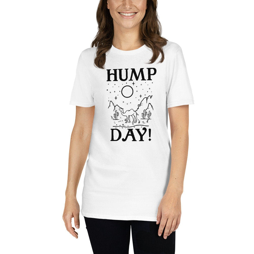 Hump Day T-Shirt | Funny Midweek Shirt, Wednesday Shirt, Camel Tee, Office Worker Gift, Unisex