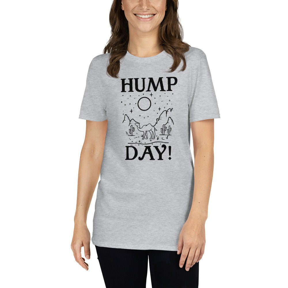 Hump Day T-Shirt | Funny Midweek Shirt, Wednesday Shirt, Camel Tee, Office Worker Gift, Unisex