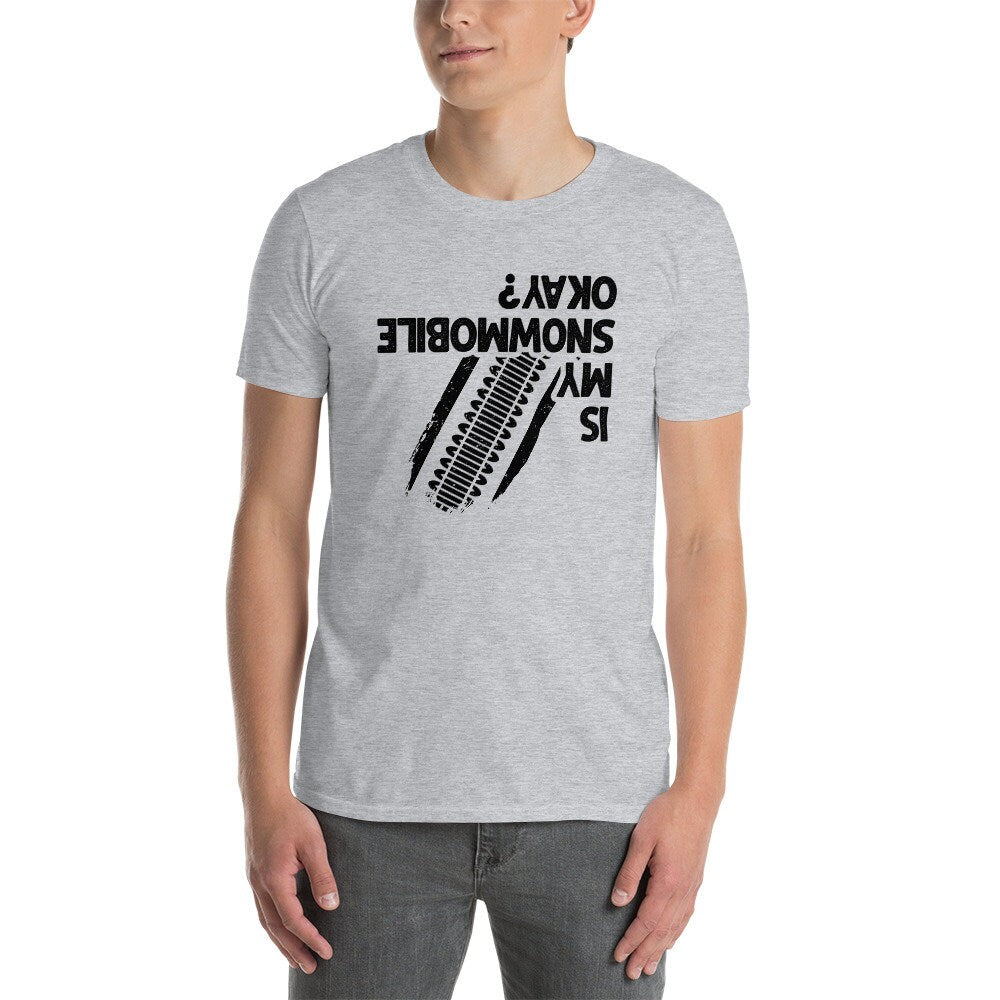 Snowmobile Trail Riding T-Shirt | Snowmobile Gift, Skimobiler Shirt, Winter Sport Apparel, Motor Sled, Unisex