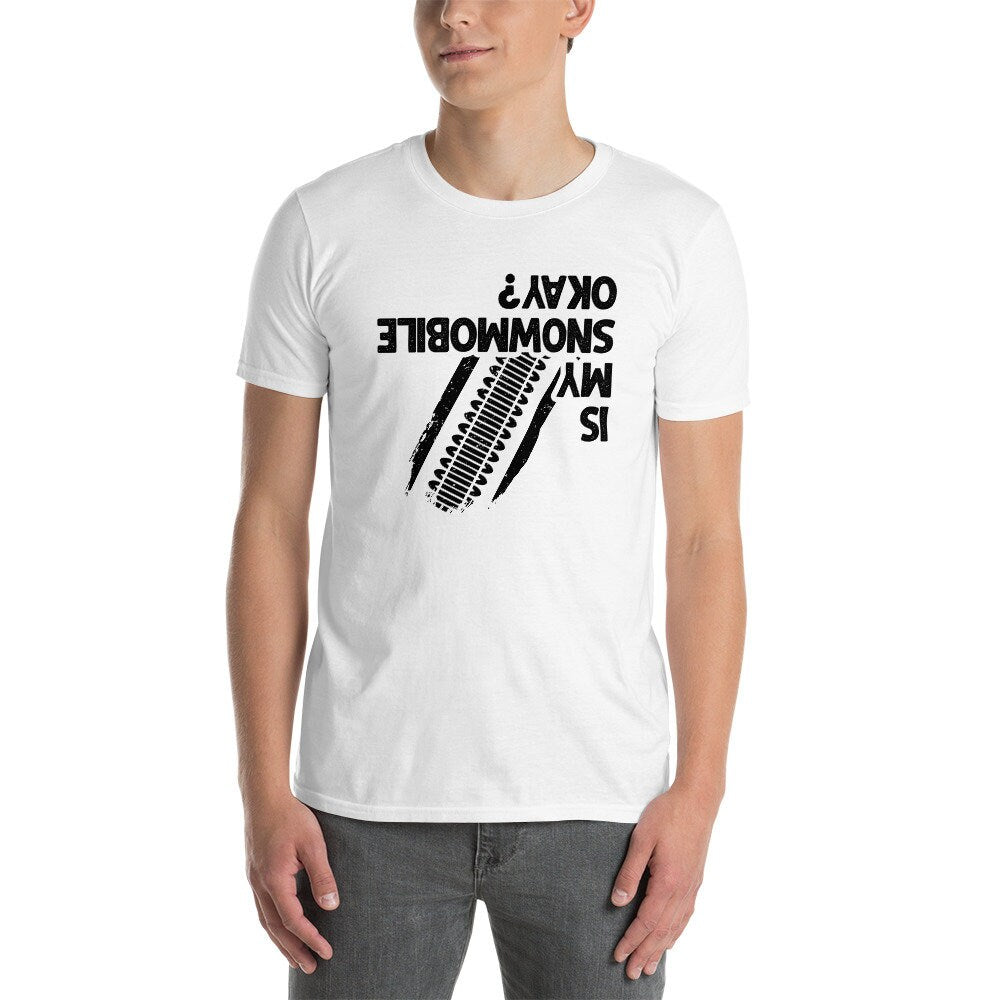 Snowmobile Trail Riding T-Shirt | Snowmobile Gift, Skimobiler Shirt, Winter Sport Apparel, Motor Sled, Unisex